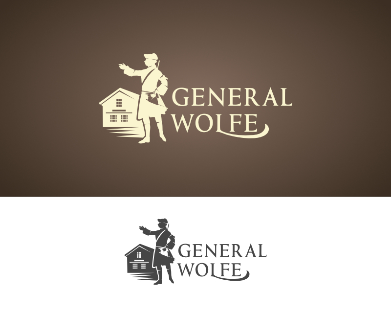 Logo Design entry 3193059 submitted by Glorizart to the Logo Design for General Wolfe run by yankeepedlar