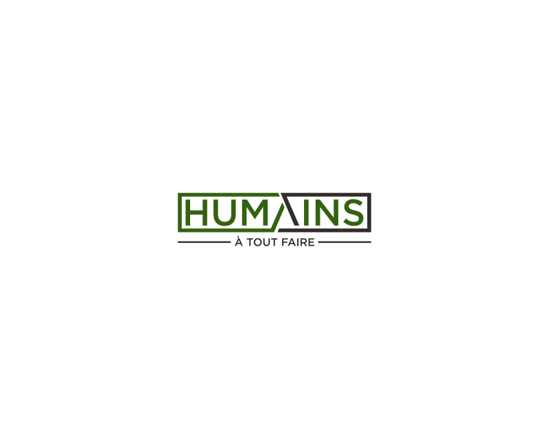 Logo Design entry 3193497 submitted by Anthashena to the Logo Design for Humains à tout faire run by JustineBellefleur