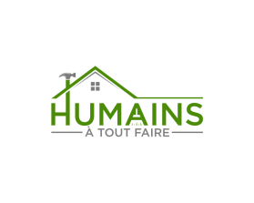 Logo Design entry 3192233 submitted by apatar to the Logo Design for Humains à tout faire run by JustineBellefleur