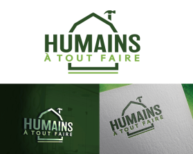 Logo Design entry 3192016 submitted by susumulus to the Logo Design for Humains à tout faire run by JustineBellefleur