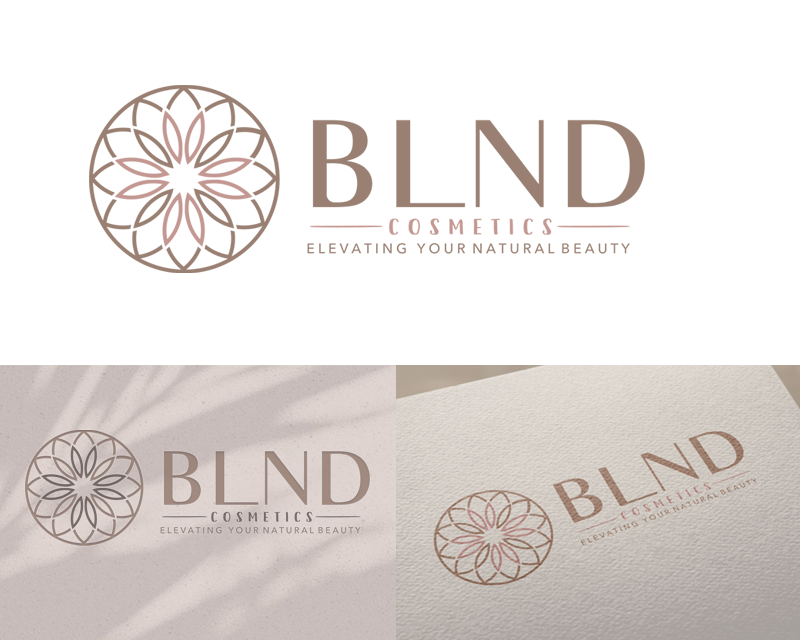 Logo Design entry 3193393 submitted by alex.projector to the Logo Design for BLND Cosmetics run by ldblack01