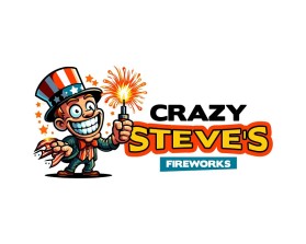 Logo Design entry 3195455 submitted by SynthArtful to the Logo Design for Crazy Steve's Fireworks run by crazystevesc