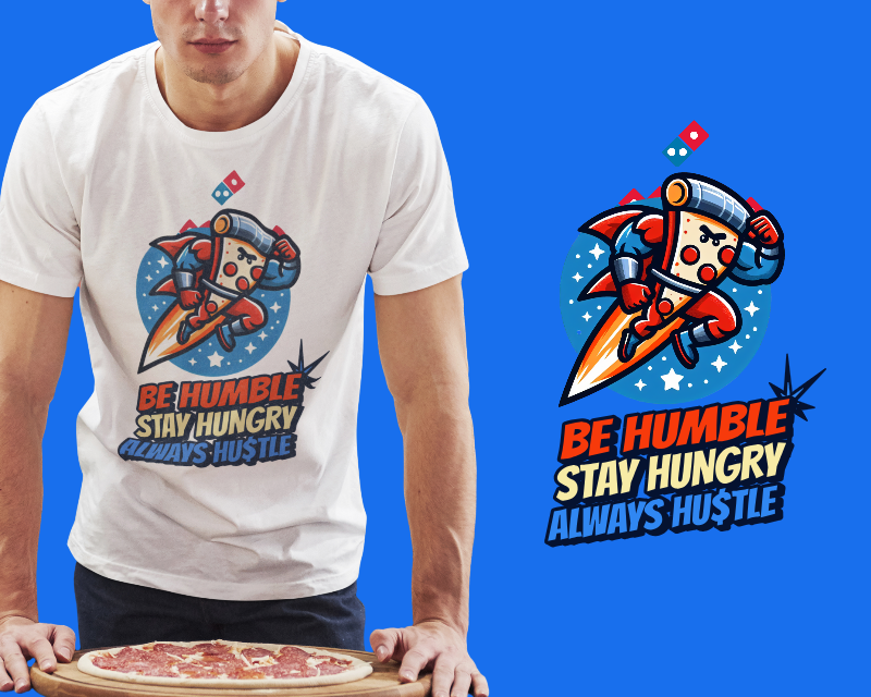 T-Shirt Design entry 3196289 submitted by 205stylez to the T-Shirt Design for Domino's Pizza Franchisee run by Chrislut