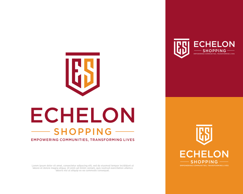 Logo Design entry 3197811 submitted by SabunMantan to the Logo Design for EchelonShopping.Com run by jfprudential
