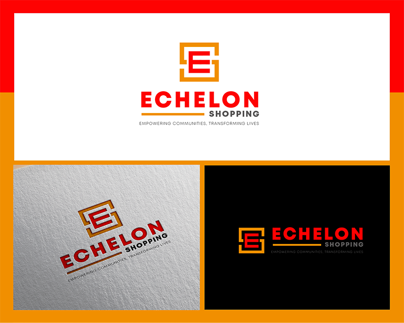 Logo Design entry 3197761 submitted by Shumoffcompany to the Logo Design for EchelonShopping.Com run by jfprudential