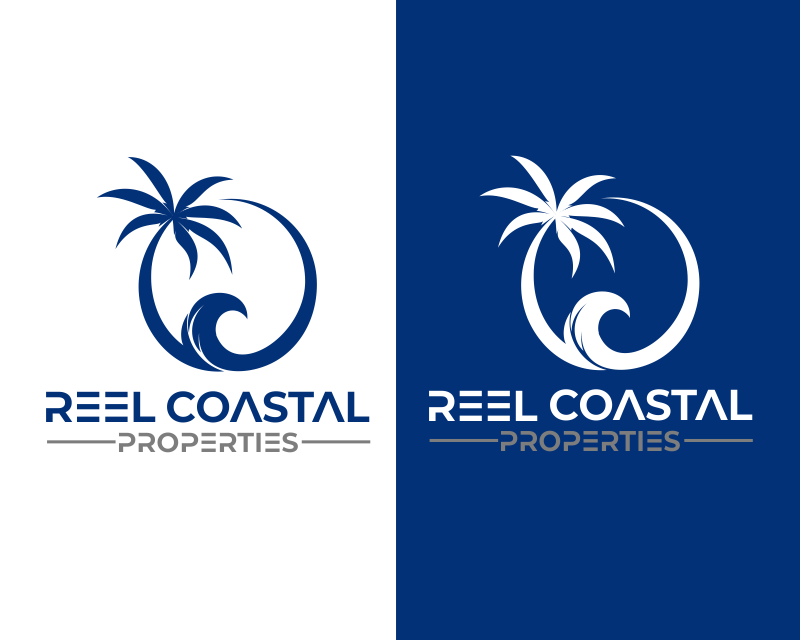 Logo Design entry 3202394 submitted by Ilham Fajri to the Logo Design for REEL COASTAL PROPERTIES run by ReelCoastal