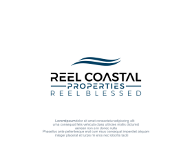Logo Design entry 3201806 submitted by yaya to the Logo Design for REEL COASTAL PROPERTIES run by ReelCoastal