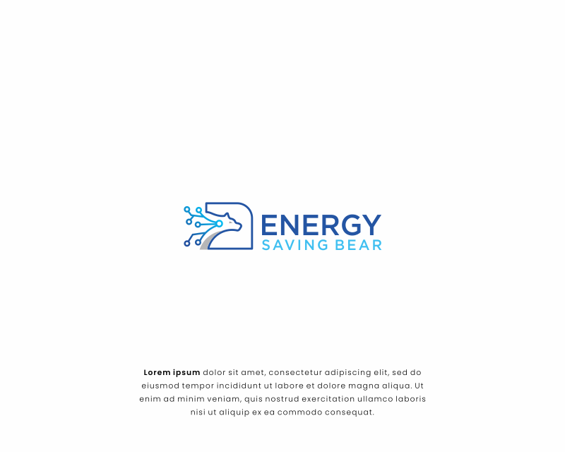 Logo Design entry 3198440 submitted by GeoGrap to the Logo Design for ENERGY SAVING BEAR run by johnggraham01