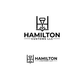 Logo Design entry 3200873 submitted by mydulislam to the Logo Design for Hamilton Customs LLC run by AHamilton821