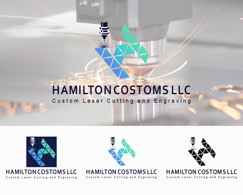 Logo Design entry 3201426 submitted by Moevad to the Logo Design for Hamilton Customs LLC run by AHamilton821