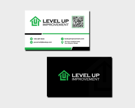 Business Card & Stationery Design Entry 3323625 submitted by Nikho_Zholeh97 to the contest for Level Up Improvement run by lerch1st