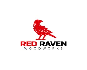 Logo Design entry 3203261 submitted by quimcey to the Logo Design for Red Raven Woodworks run by HAMMERHEADMOUSE