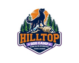 Logo Design entry 3210842 submitted by MehediZisan to the Logo Design for Hilltop Dog Camp run by Kdzlaw