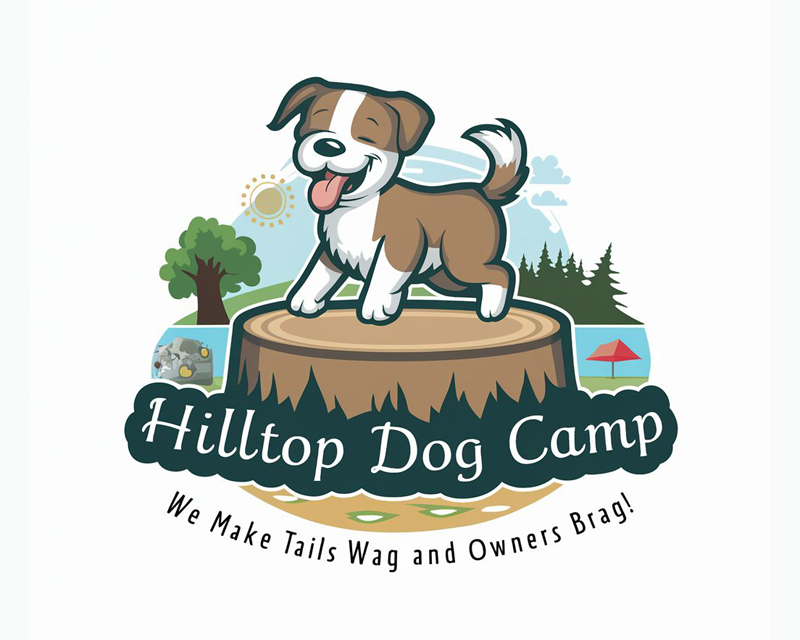 Logo Design entry 3204602 submitted by Santos10 to the Logo Design for Hilltop Dog Camp run by Kdzlaw