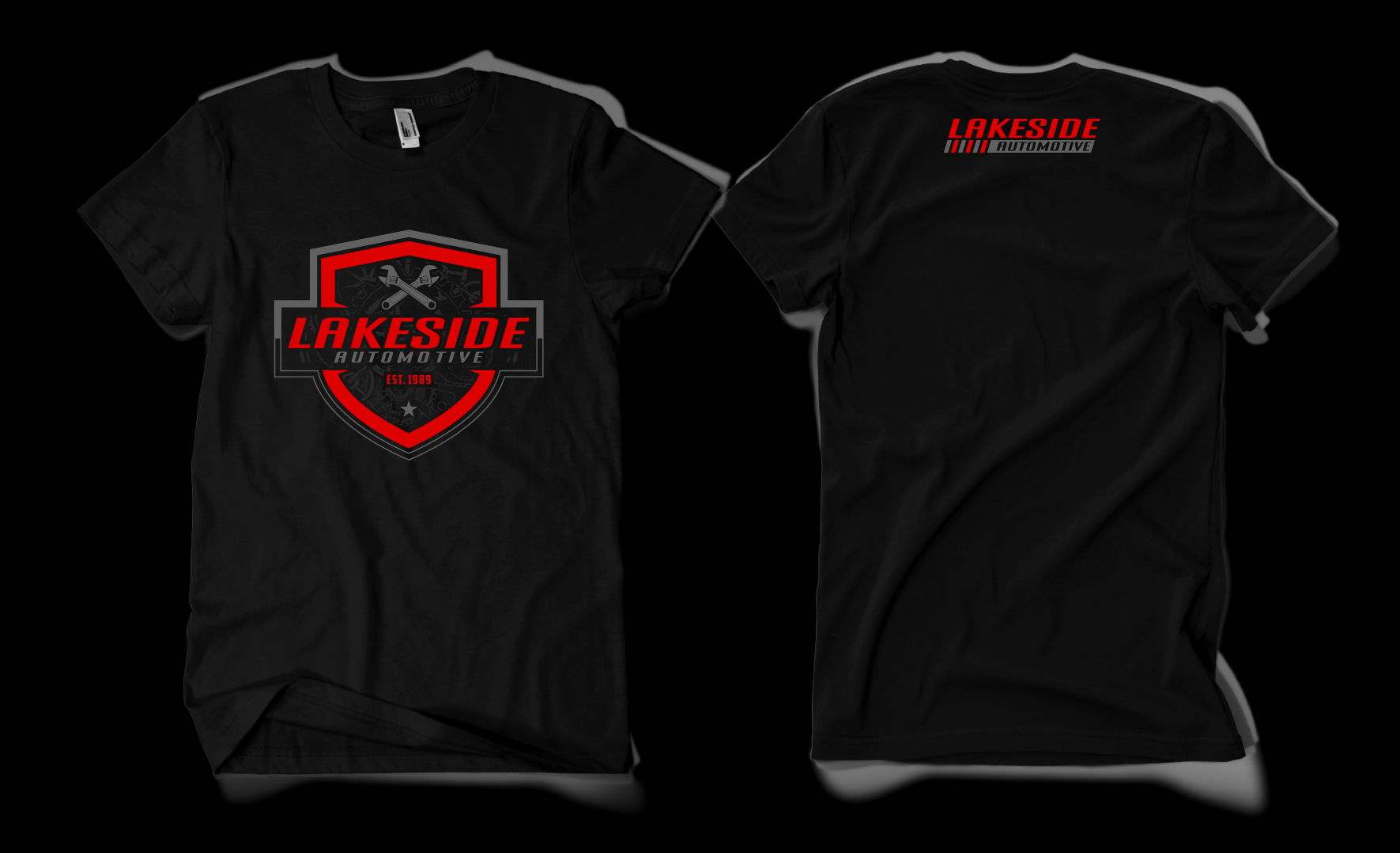 T-Shirt Design entry 3206357 submitted by Maulana85 to the T-Shirt Design for Lakeside Automotive run by Lakesideautomotive