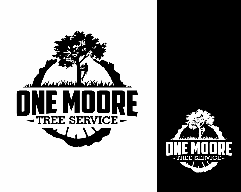 Logo Design entry 3211662 submitted by jack73 to the Logo Design for One Moore Tree Service run by Margie2437