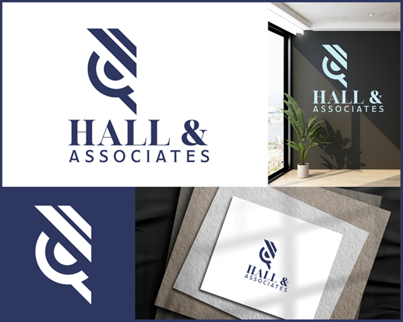 Logo Design entry 3211932 submitted by IDesign Place to the Logo Design for Hall & Associates run by Biggles69