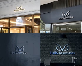 Logo Design entry 3208442 submitted by Gauti to the Logo Design for Hall & Associates run by Biggles69