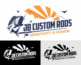 Logo Design entry 3207615 submitted by MuhammadR to the Logo Design for JB Custom Rods run by Amilton