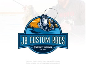 Logo Design entry 3207662 submitted by bayu_desain88 to the Logo Design for JB Custom Rods run by Amilton