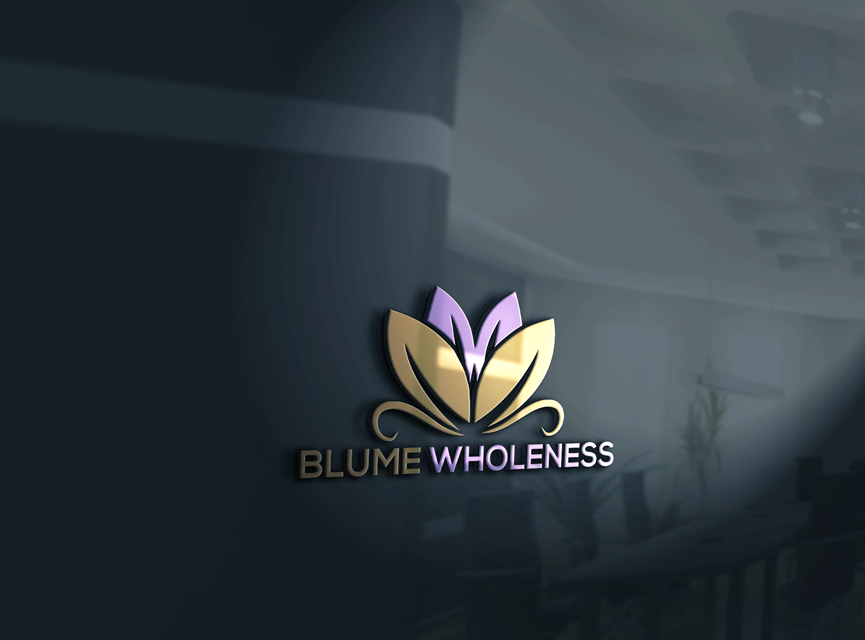 Logo Design Entry 3210872 submitted by MuhammadR to the contest for BLUME Wholeness  Community the logo will be used for the 
