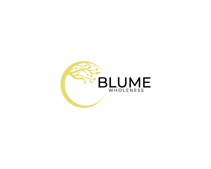Logo Design entry 3232165 submitted by JALU KUSWORO to the Logo Design for BLUME Wholeness  Community the logo will be used for the 