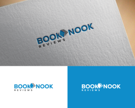 Logo Design entry 3211451 submitted by WoopsMan to the Logo Design for Book Nook Reviews run by Mgood