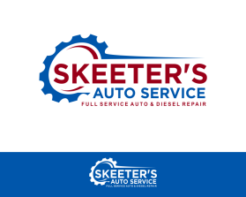Logo Design entry 3213185 submitted by GeoGrap to the Logo Design for Skeeter's Auto Service run by skeetersautoservice