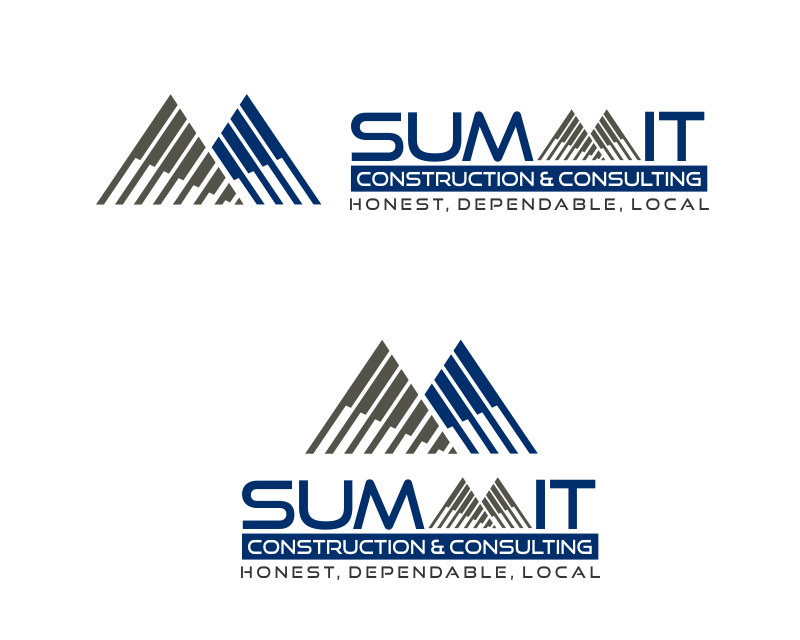 Logo Design entry 3212282 submitted by Ilham Fajri to the Logo Design for Summit Construction and Consulting run by courtneymanwell