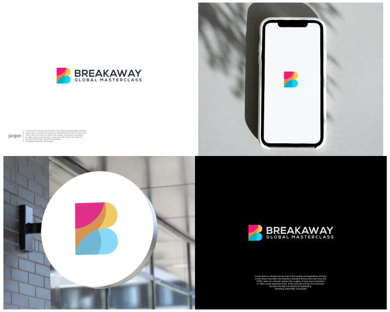 Logo Design entry 3211750 submitted by jonjon to the Logo Design for Breakaway Global Masterclass run by Truvella