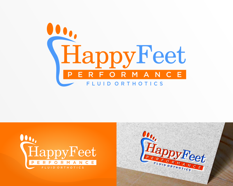 Logo Design entry 3253417 submitted by EJ JAMPE PAMAKE to the Logo Design for happyfeet.net run by Footshox