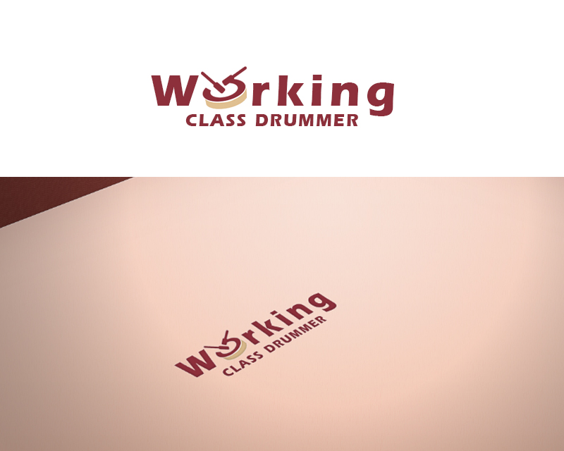 Logo Design entry 3213106 submitted by Gauti to the Logo Design for working class drummer or WorkingClassDrummer run by Dancing Goats