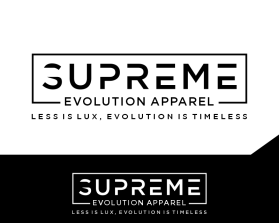 Logo Design entry 3213335 submitted by mulia to the Logo Design for Supreme Evolution Apparel run by Meli818