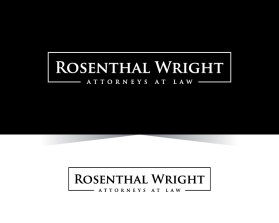 Logo Design entry 3231129 submitted by paczgraphics to the Logo Design for Rosenthal Wright run by JennaLSweeney20