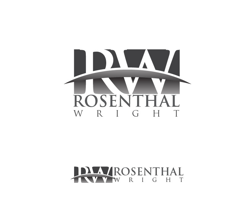 Logo Design Entry 3219177 submitted by JBsign to the contest for Rosenthal Wright run by JennaLSweeney20