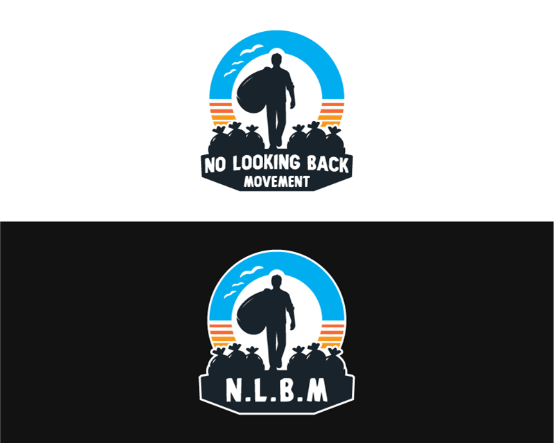Logo Design entry 3220207 submitted by WoopsMan to the Logo Design for NO LOOKING BACK MOVEMENT run by Twells14