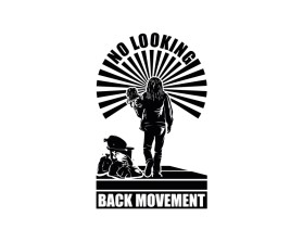 Logo Design entry 3218112 submitted by AbrarAbdillah to the Logo Design for NO LOOKING BACK MOVEMENT run by Twells14