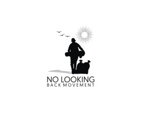 Logo Design entry 3215578 submitted by yuuhiroshi to the Logo Design for NO LOOKING BACK MOVEMENT run by Twells14