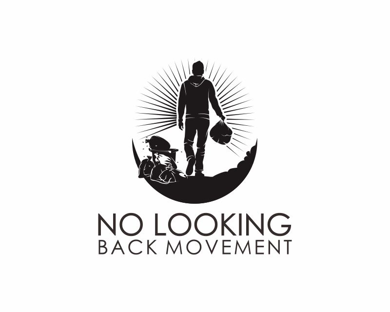 Logo Design Entry 3215898 submitted by TERION to the contest for NO LOOKING BACK MOVEMENT run by Twells14