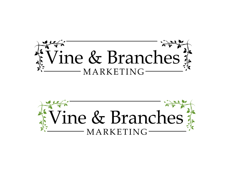 Logo Design entry 3224199 submitted by Mahen to the Logo Design for Vine & Branches Marketing run by tjashley76