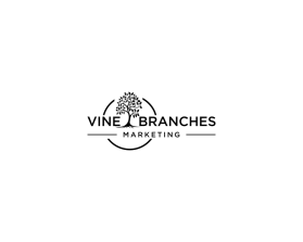 Logo Design entry 3215355 submitted by Graphico to the Logo Design for Vine & Branches Marketing run by tjashley76