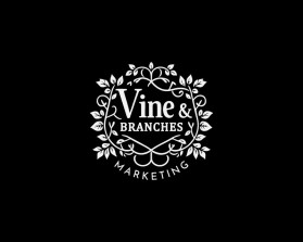 Logo Design entry 3223989 submitted by Mahen to the Logo Design for Vine & Branches Marketing run by tjashley76