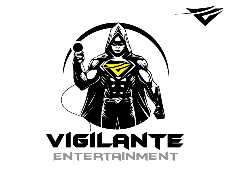 Logo Design entry 3215480 submitted by adja to the Logo Design for Vigilante Entertainment run by Maltesebat