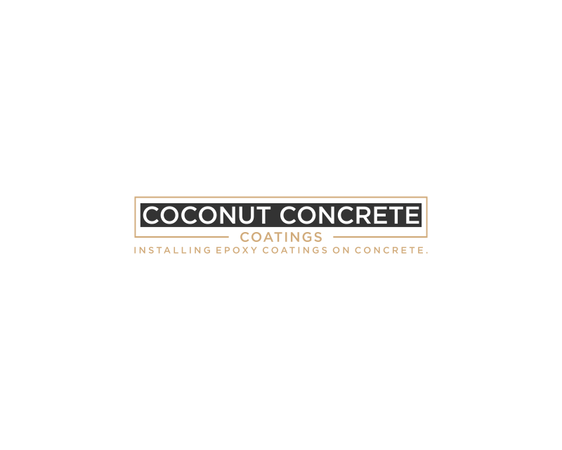 Logo Design entry 3217998 submitted by Anthashena to the Logo Design for Coconut Concrete Coatings run by Meloud01