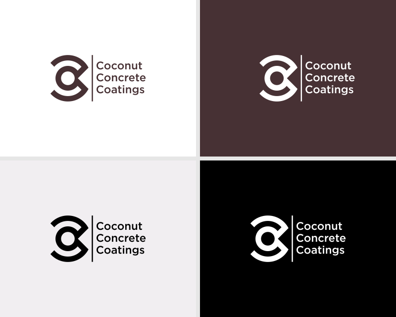 Logo Design entry 3218611 submitted by Diva to the Logo Design for Coconut Concrete Coatings run by Meloud01