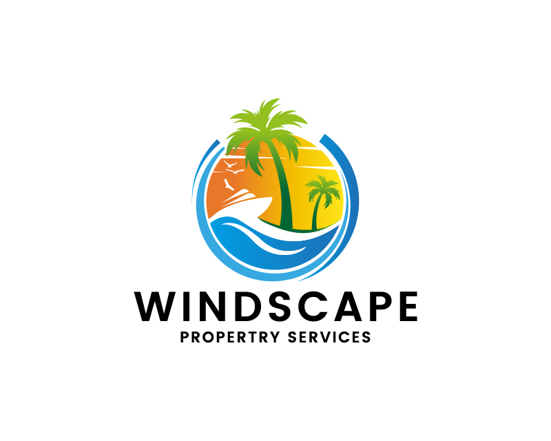 Logo Design Entry 3218926 submitted by Graphico to the contest for Windscape Property Services run by windscapeps