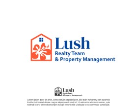 Logo Design entry 3219542 submitted by Billahi to the Logo Design for Lush Realty Team and Property Management. lpmpk.com run by clayspringer