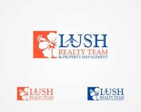 Logo Design entry 3223977 submitted by Syif4 to the Logo Design for Lush Realty Team and Property Management. lpmpk.com run by clayspringer