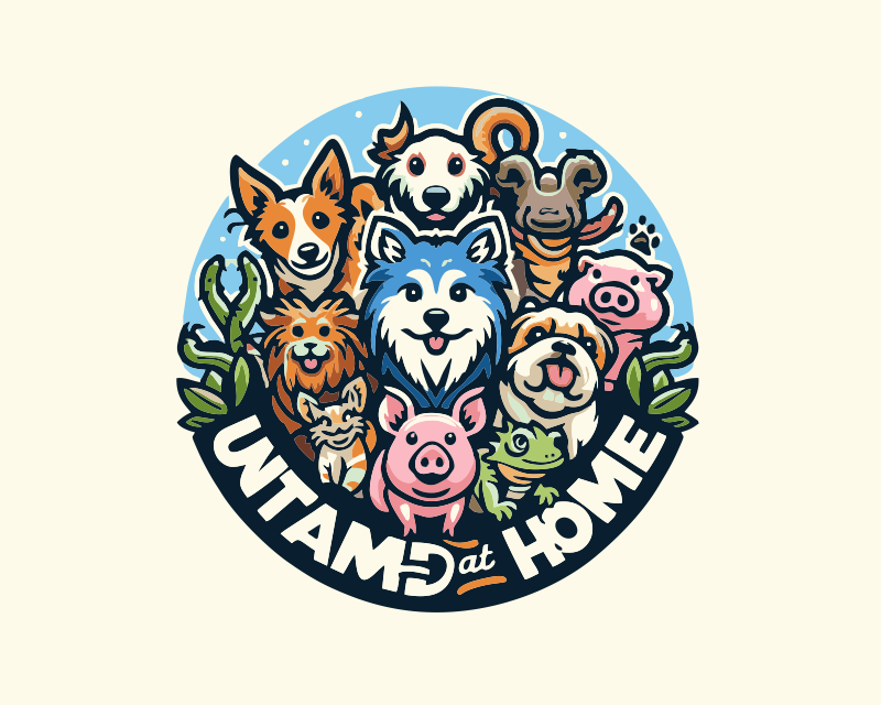 Logo Design Entry 3219766 submitted by alatsary to the contest for Untamed at Home run by DesmoMarketing