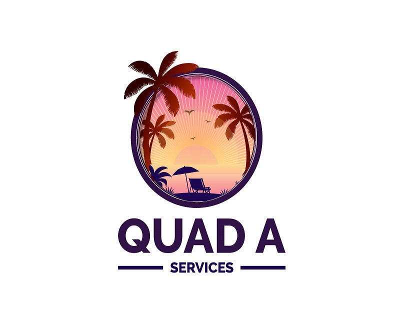 Logo Design entry 3221102 submitted by azadarc02 to the Logo Design for Quad A Services run by keyelement